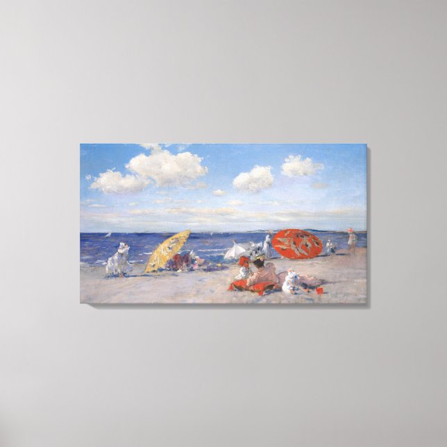 At the Seaside | c.1892 Canvas Print (Front)