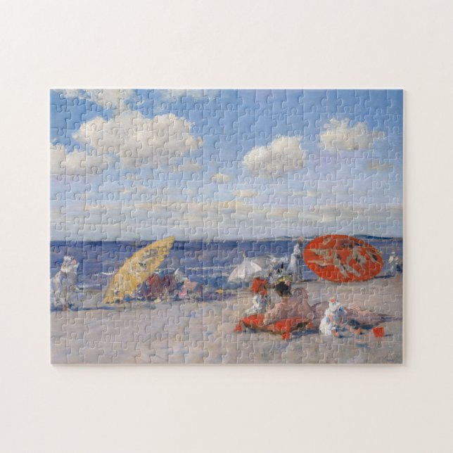 At the Seaside | c.1892 Jigsaw Puzzle (Horizontal)