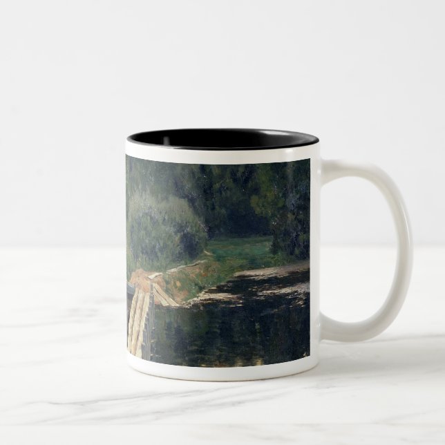 At the Shallow, 1892 Two-Tone Coffee Mug (Right)