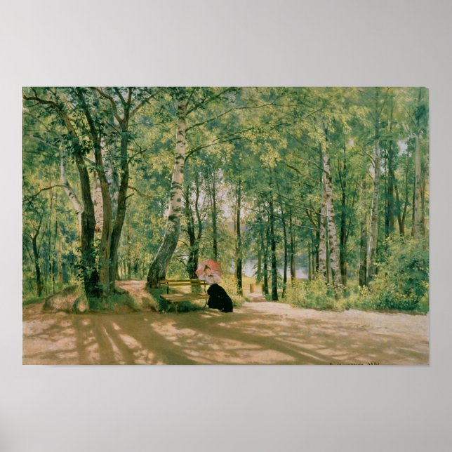 At the Summer Cottage, 1894 Poster (Front)