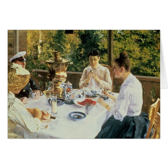 At the Tea-Table, 1888 (Front Horizontal)