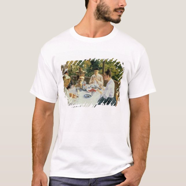 At the Tea-Table, 1888 T-Shirt (Front)