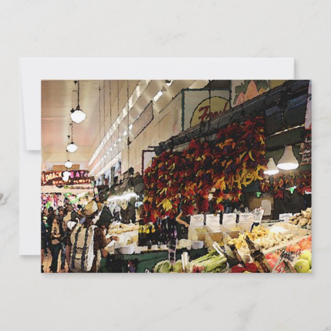 At the Vegetable Stand (Front)