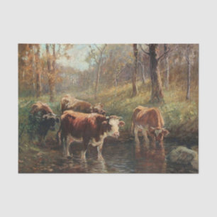 At the Watering Hole by Matilda Browne Tissue Paper