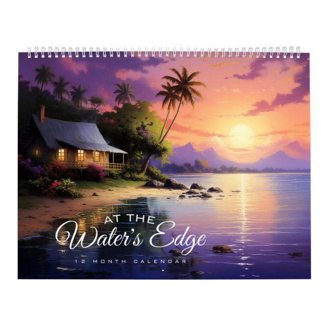 At the Water's Edge Calendar (Cover)