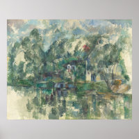At the Water's Edge - Paul Cézanne Fine Art