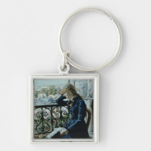 At the Window, 1881 Key Ring
