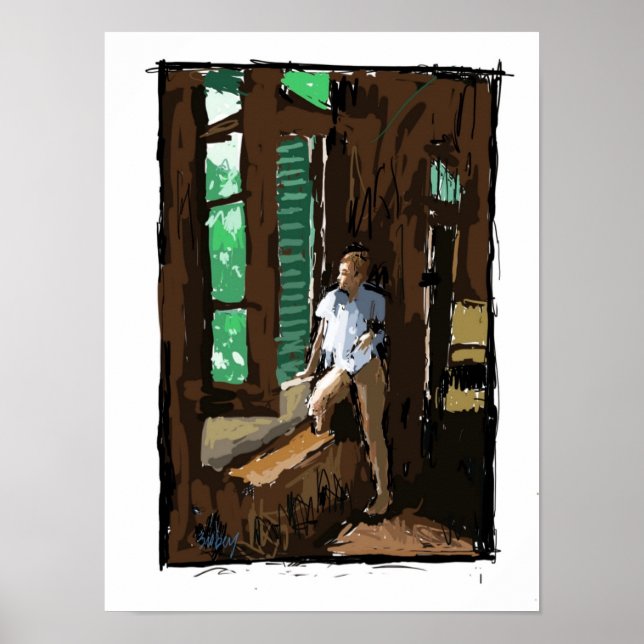 At The Windows Poster (Front)