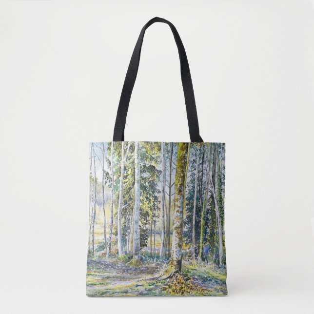 'At Winter's Edge...' -  Tote Bag (Front)