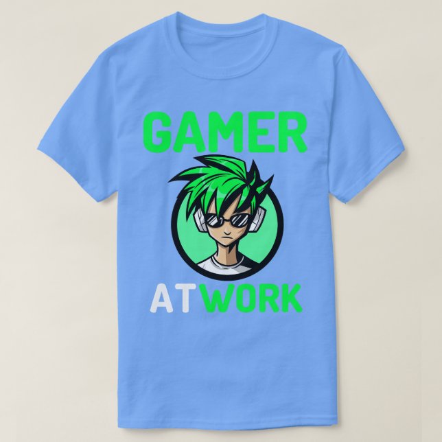 At Work T-Shirt (Design Front)