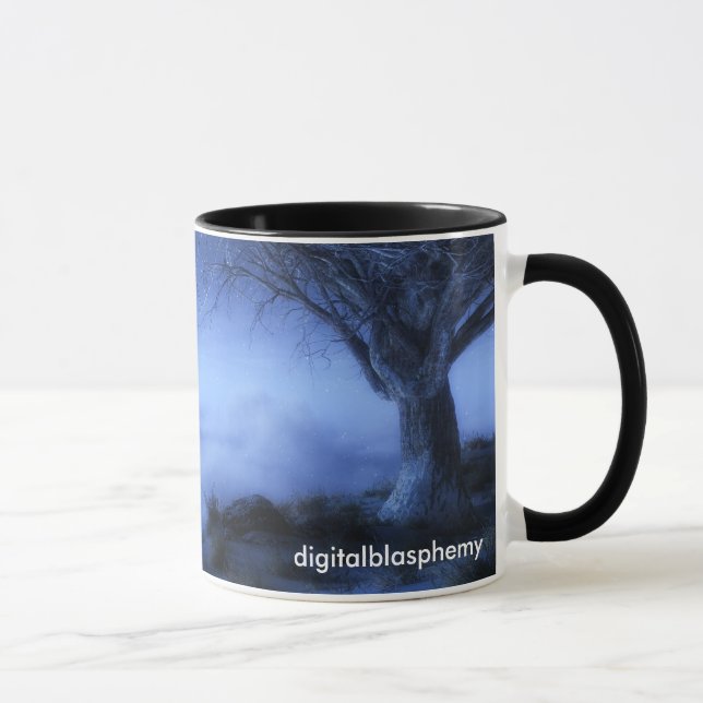 At World's Edge (Winter) Mug (Right)
