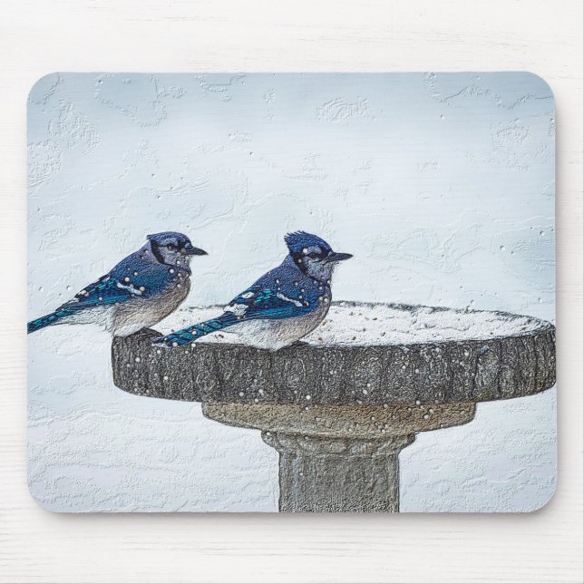 At Your Side Through The Storm Mouse Pad (Front)