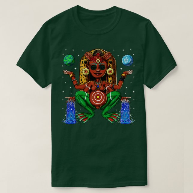 Atabey Taino Goddess T-Shirt (Design Front)
