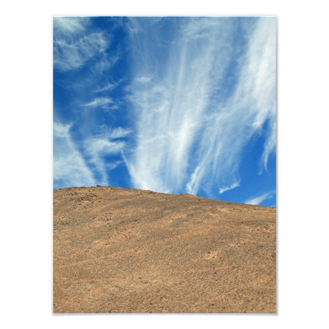 Atacama clouds photo print (Front)