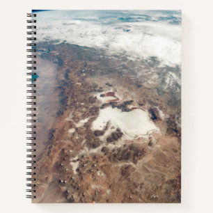 Atacama Desert And Salt Flats In The Andes Notebook