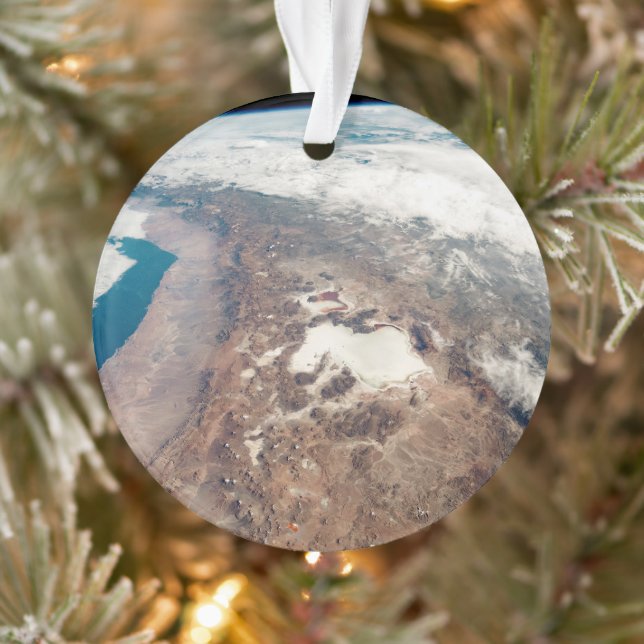 Atacama Desert And Salt Flats In The Andes Ornament (Tree)