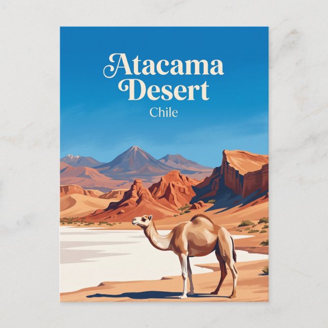 Atacama Desert Chile Postcard (Front)