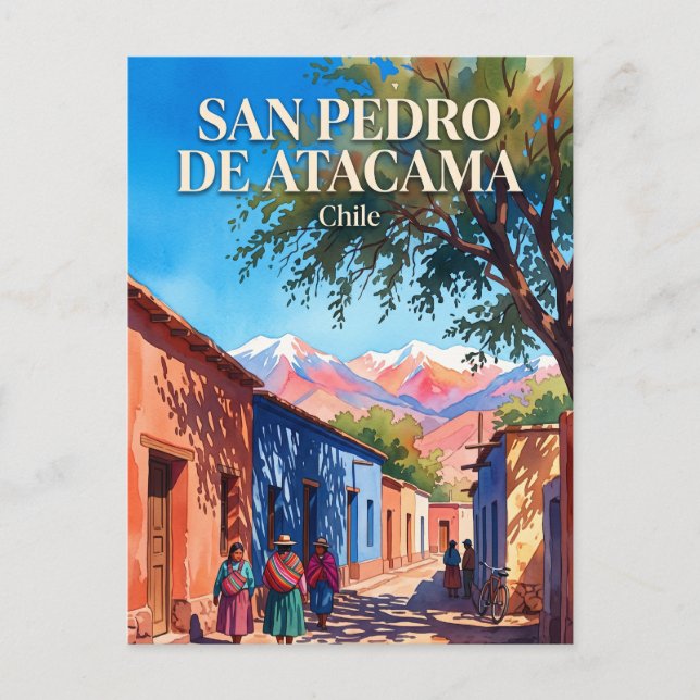 Atacama Desert, San Pedro de Atacama Chile Postcard (Front)