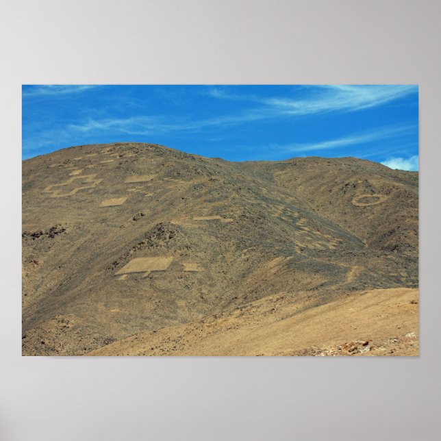 Atacama geoglyphs poster (Front)