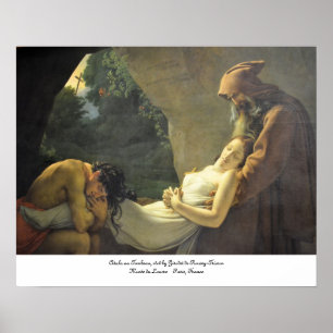 Atala au Tombeau--The Entombment of Atala Poster