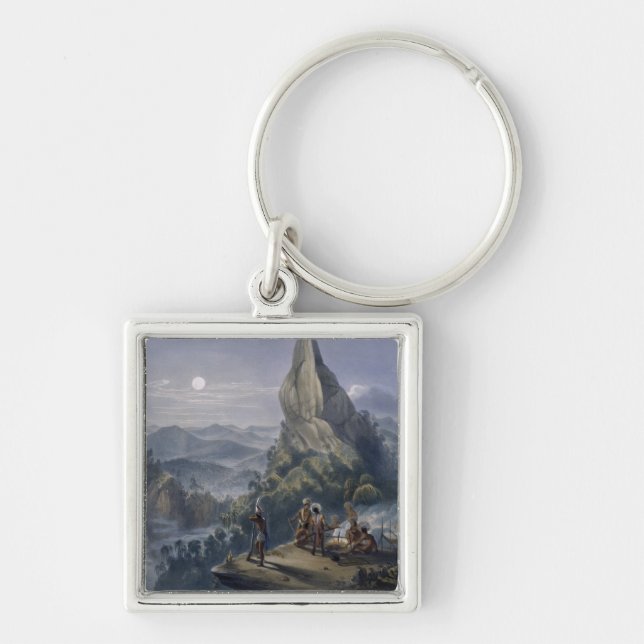 Ataraipu or the Devil's Rock, from 'Views in the I Key Ring (Front)