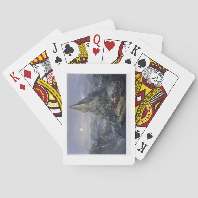 Ataraipu or the Devil's Rock, from 'Views in the I Playing Cards (Back)