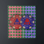 ATARI MARI Poker Chip Tapestry<br><div class="desc">Cash in your chips and grab this piece of ATARI MARI wall art.</div>