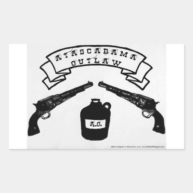 Atascabama Sticker (Front)