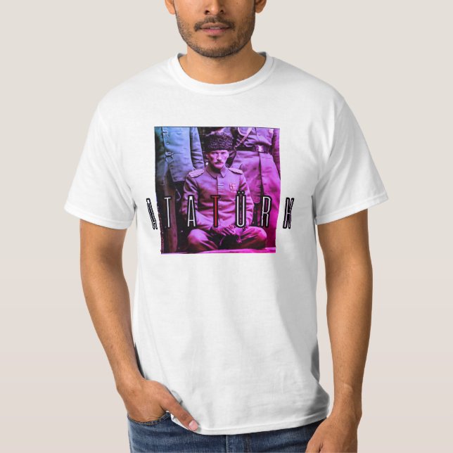 Atatürk Zitat T-Shirt (Front)