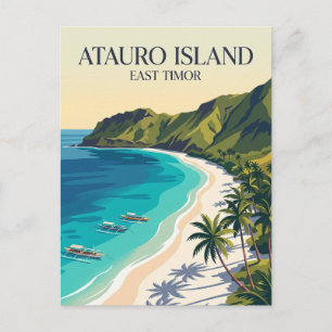 Atauro Island East Timor Postcard