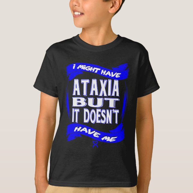 Ataxia Awareness 4 T-Shirt (Front)