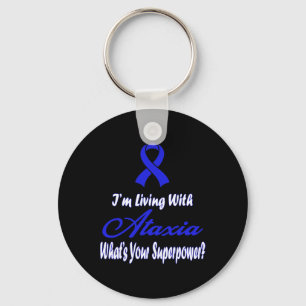 Ataxia Awareness 5 Key Ring