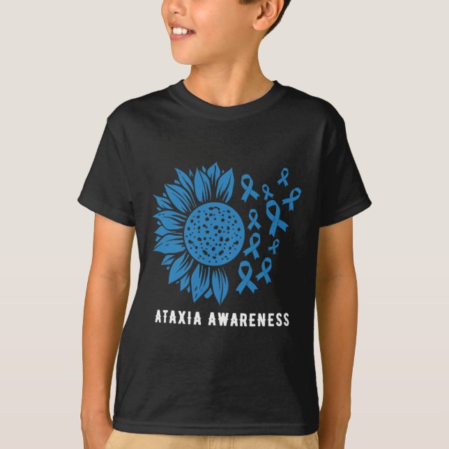 Ataxia Awareness 7  T-Shirt (Front)
