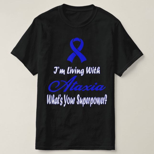 Ataxia Awareness T-Shirt5  T-Shirt (Design Front)