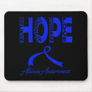 Ataxia Awareness T-Shirt8 Mouse Pad