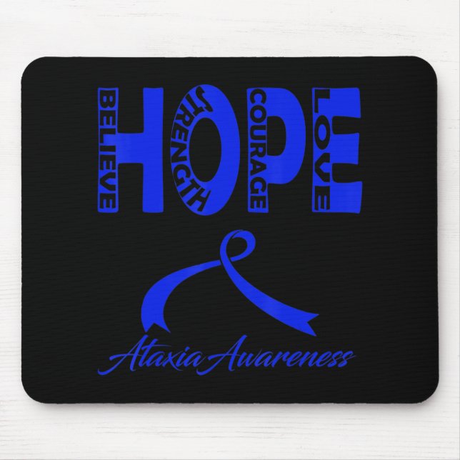 Ataxia Awareness T-Shirt8  Mouse Pad (Front)