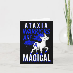 Ataxia Movement Disorder Dystaxia Friedreich's Uni Card