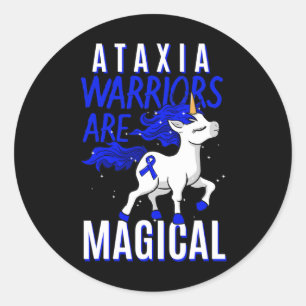 Ataxia Movement Disorder Dystaxia Friedreich's Uni Classic Round Sticker