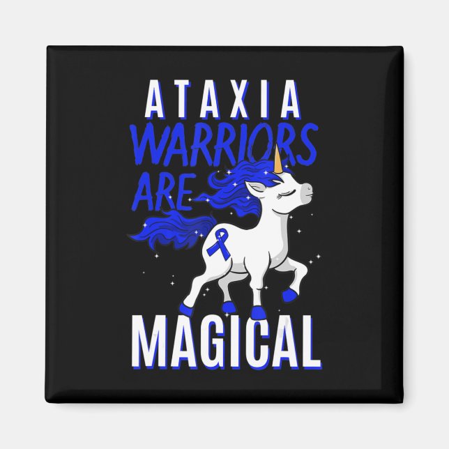 Ataxia Movement Disorder Dystaxia Friedreich's Uni Magnet (Front)