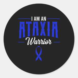 Ataxia Movement Disorder Dystaxia Friedreich's War Classic Round Sticker