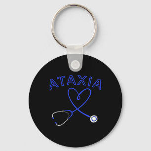 Ataxia Stethoscope Nurse Neurological Hemiataxia R Key Ring