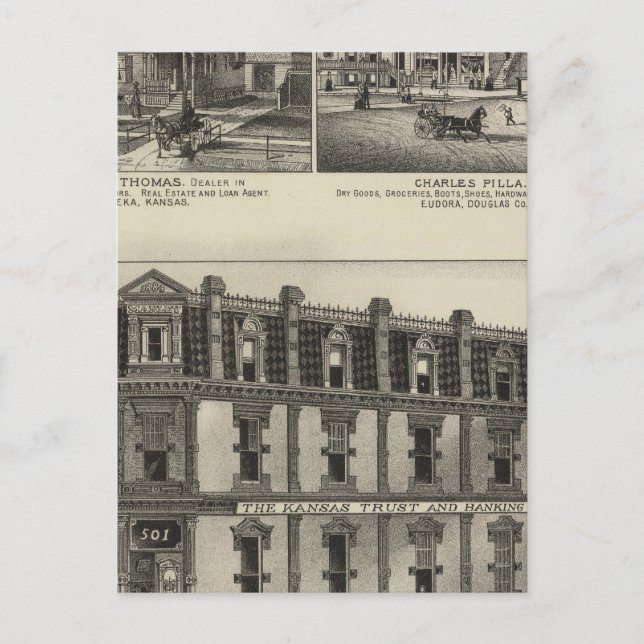 Atchison, Kansas Postcard (Front)