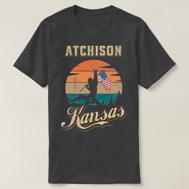 Atchison Kansas T-Shirt (Design Front)