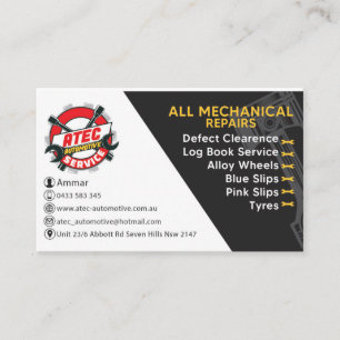 ATEC Automotive Business Card