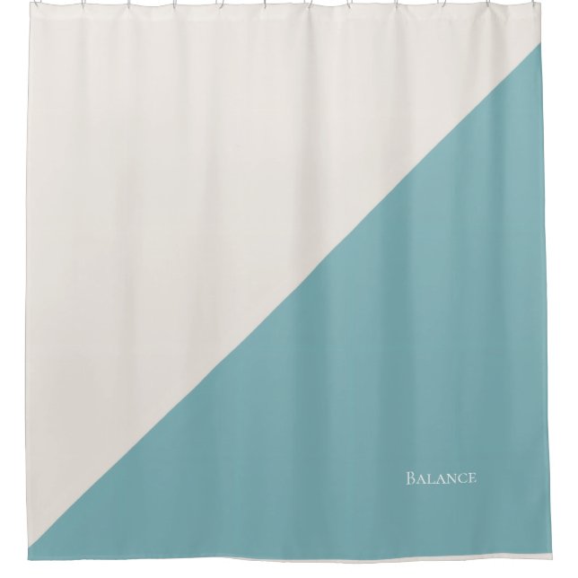 Atelier No. 09 – Horizon Shower Curtain (Front)
