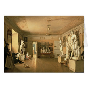 Atelier of the artist Alexey Venetsianov  1827