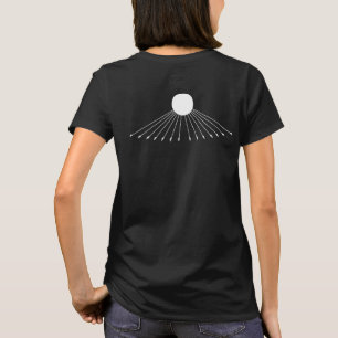 Aten God's true symbol women's t-shirt on back