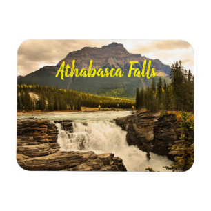 Athabasca Falls Canada stylised Magnet