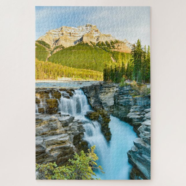 Athabasca Falls, Jasper National Park, Canada Jigsaw Puzzle (Vertical)