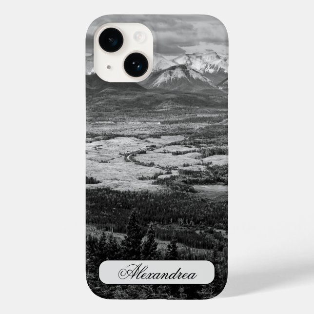 Athabasca Lookout, Scenery Photography Case-Mate iPhone Case (Back)